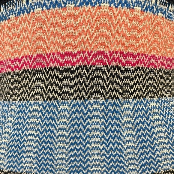 Tanya Taylor Sweater Dress Women's XS Extra Small Blue Striped Long Sleeve Midi - Picture 9 of 16